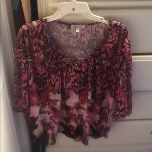 Jennifer Lopez silky blouse